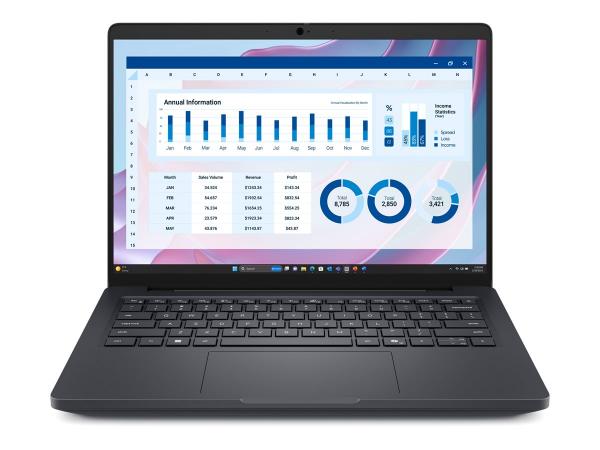 Dell Pro Max 14 MC14255 - Copilot+ PC, AI PC - AMD Ryzen AI 7 PRO - 350 / jopa 5 GHz - Win 11 Pro - Radeon 860M - 16 Gt RAM - 512 GB SSD SED, NVMe, Class 35 - 14 1920 x 1200 (Full HD Plus) - Gigabit Ethernet - NFC, Wi-Fi 7 - magnetiitti - BTP - sekä