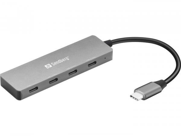 SANDBERG USB-C to 4 x USB-C Hub
