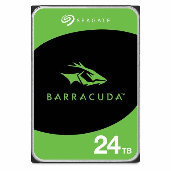 Seagate Barracuda ST24000DM001 - Kiintolevyasema - 24 Tt - sisäinen - 3.5 - SATA 6Gb/s - 7200 kierrosta/min - puskuri 512 Mt