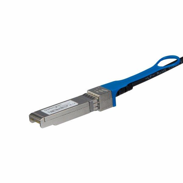 StarTech.com 7m 10G SFP to SFP Direct Attach Cable for Cisco SFP-H10GB-ACU7M - 10GbE SFP Copper DAC 10 Gbps Active Twinax Dobbelt-axial 7m 10GBase-kabel til direkte påsætning Sort