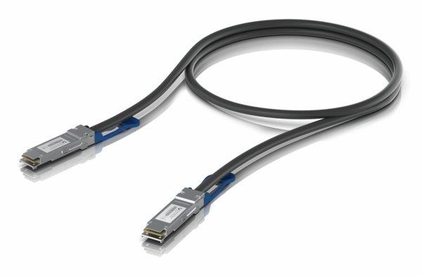 Ubiquiti QSFP28 direct attach cable with a 100 Gbps max data rate. 0.5M, 10 pack