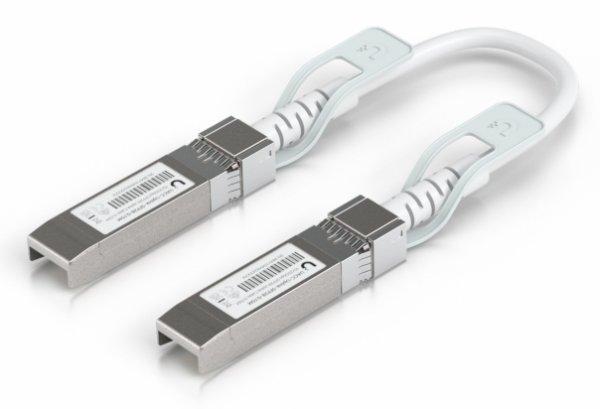 Ubiquiti Direct attach cable auto link optimization seamless 1G SFP, 10G SFP+, 25G SFP28 interconnects UniFi devices. 0.15M, 10 pack