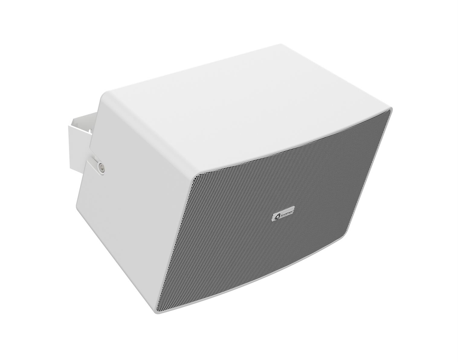 Kramer WM-6D 2way wall mounted PoE powered Dante speaker 6,5 10W Vit Styckvis