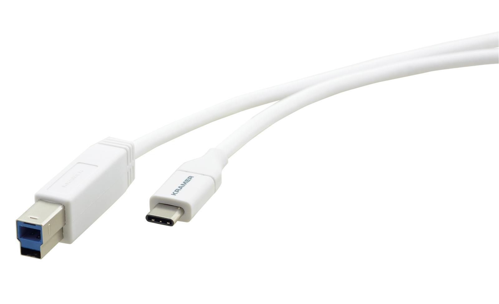 KRAMER C-USB31/CB-3 USB 3.1 C(M) TO B(M) GEN-2, 3A CABLE-3FT 0.9M