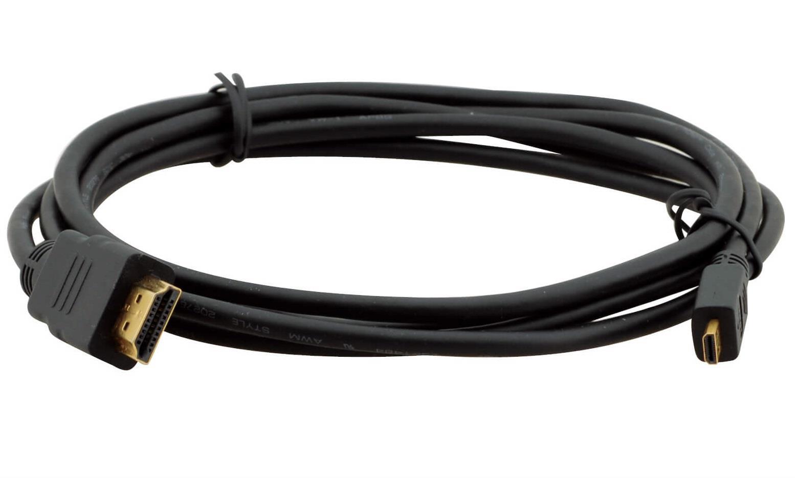 KRAMER C-HM/HM/A-D-10 CABLE HDMI (MALE) TO MICRO HDMI D-TYPE (MALE) 6039 1.8M