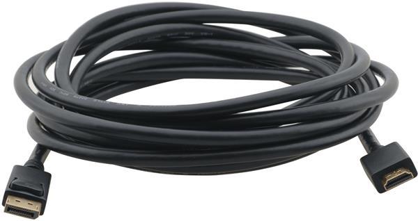 Kramer C-DPM/HM DisplayPort - HDMI Max 1920x1080 Svart 0,9m