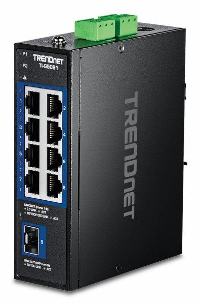 TRENDnet TI-G5091 Switch 9-porte 10 Gigabit Ethernet / 2.5 Gigabit Ethernet