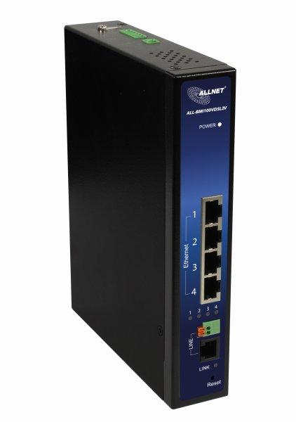 Z ALLNET ISP Bridge Modem VDSL2 mit Vectoring Industrial IP30 VDSL2V ALL-BMI100VDSL2V