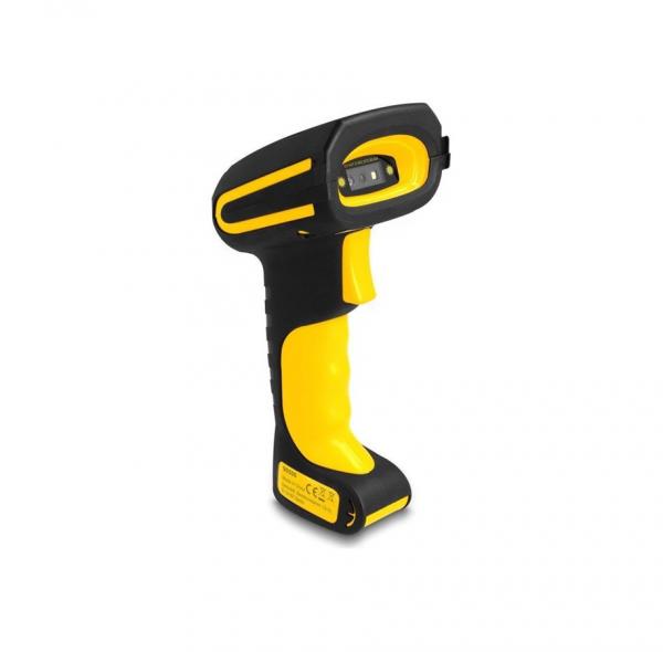 Delock Industrial Barcode Scanner 1D and 2D for 433 MHz or Bluetooth with inductive charging station