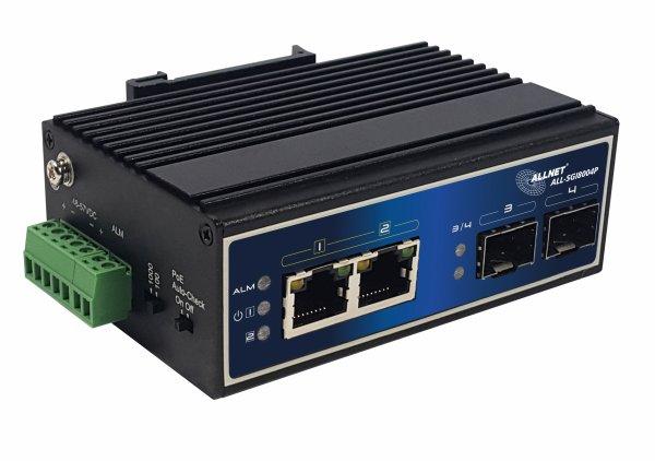 ALLNET ALL-SGI8004P Switch 2-porte Gigabit Ethernet