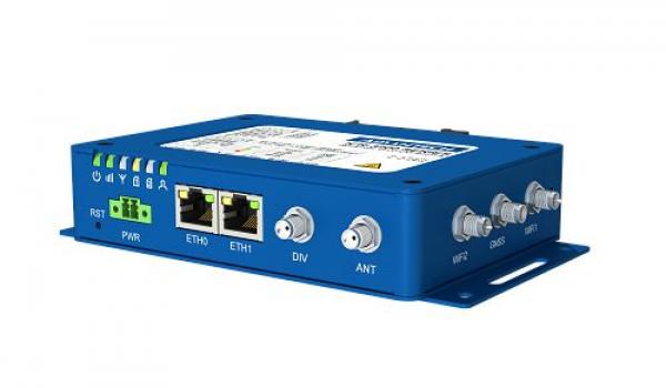 Advantech Industrial 4G Router IoT Gateway EMEA, 2xEthernet, 1xRS232, 1xRS485, Wi-Fi, Metal, No Accessories