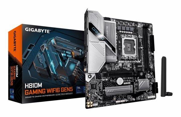 GIGABYTE H810M GAMING WIFI6 GEN5 micro ATX LGA 1851 Intel H810