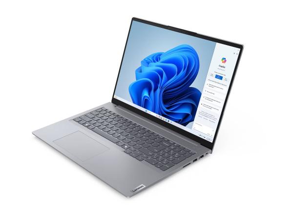Lenovo ThinkBook 16 G7 ARP 21MW - 180 asteen saranarakenne - AMD Ryzen 5 - 7535HS / jopa 4.55 GHz - Win 11 Pro - Radeon 660M - 16 Gt RAM - 512 GB SSD NVMe - 16 IPS 1920 x 1200 - Wi-Fi 6E, Bluetooth - arktinen harmaa - kbd pohjoismainen (tanska/suom