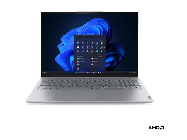 Lenovo ThinkBook 16 G9 AHP 21UT - AI PC - AMD Ryzen 7 - 250 / jopa 5.1 GHz - Win 11 Pro - Radeon 780M - 32 Gt RAM - 512 GB SSD NVMe - 16 IPS 1920 x 1200 - Gigabit Ethernet - Wi-Fi 7, Bluetooth - kaksisävyinen arktinen harmaa - kbd pohjoismainen (ta