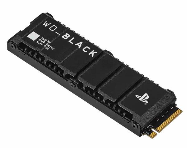 WD Black SN850P WDBBYV0080BNC-WRSN - PlayStation 5lle - SSD - 8 Tt - sisäinen - M.2 2280 - PCIe 4.0 x4 (NVMe) - integroitu lämpölevy