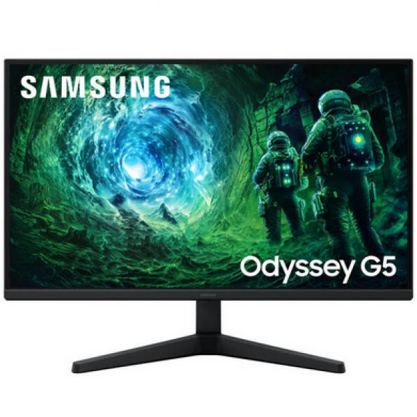 Samsung Odyssey G53F, 27 tuuman QHD-pelinäyttö, 200 Hz, IPS-paneeli, FreeSync Premium - musta