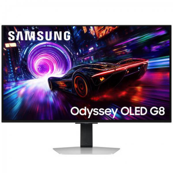 Samsung Odyssey OLED G8 G81SF, 32 tuuman UHD-pelinäyttö, 240 Hz, QD-OLED-paneeli, FreeSync Premium Pro