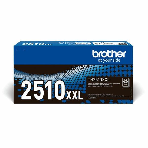 Poistotuote Brother TN2510XXL - Ultra High Yield - musta - alkuperäinen - laatikko - väriainekasetti malleihin Brother HL-L2865DW, MFC-L2960DW, MFC-L2980DW