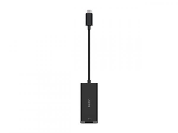 Belkin CONNECT - Verkkosovitin - USB-C - 2.5GB Ethernet - musta