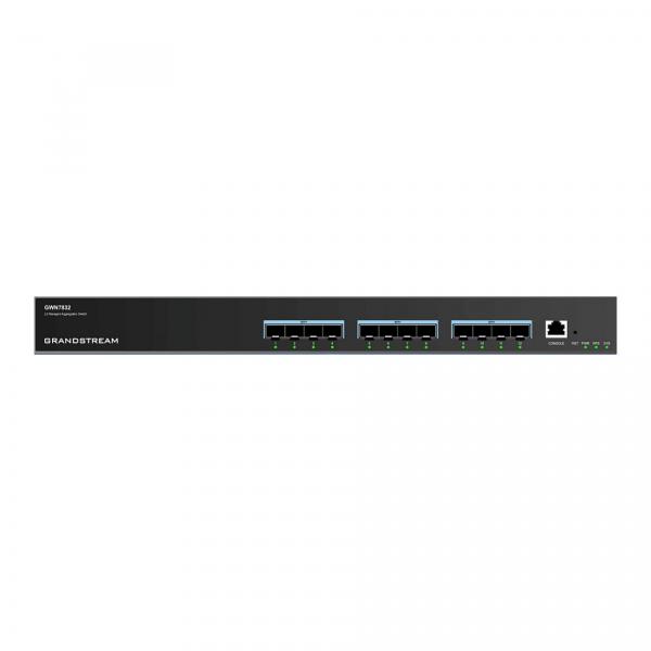 Grandstream Network Switch Managed L3 10G Ethernet (100/1000/10000), 12x 10G SFP+ Ports, Grey