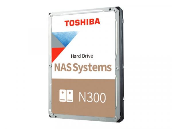 Toshiba N300 NAS Harddisk HDWG760EZSTA 6TB 3.5 Serial ATA-600 7200rpm