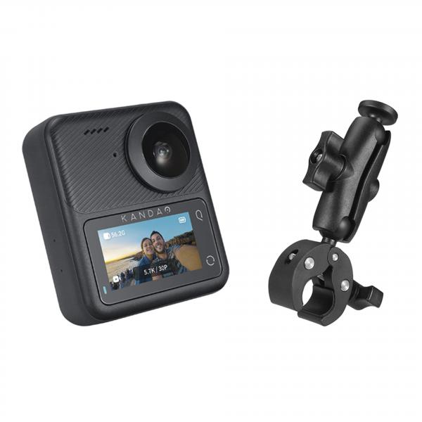 Kandao QooCam 3 360 Action Camera - Motorcycle Combo