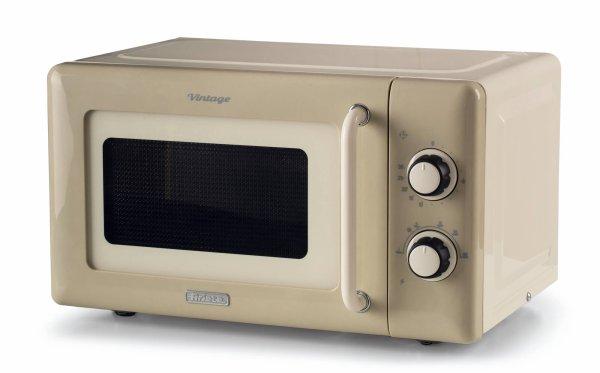 Ariete Vintage -mikroaaltouuni beige