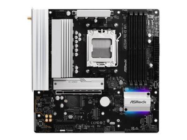 ASRock A620AM Pro RS WiFi AM5 mATX HDMI/DP DDR5