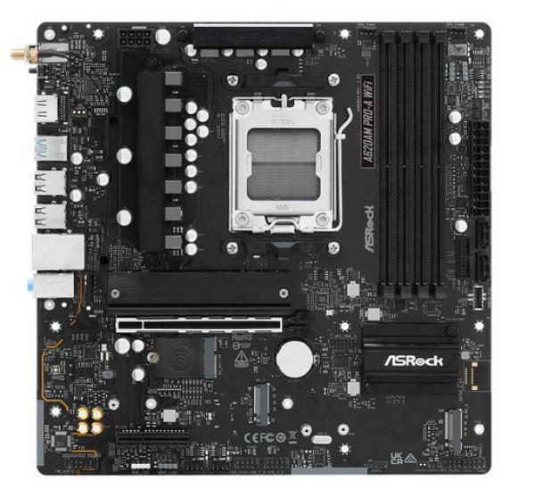 ASRock A620AM Pro-A WiFi - motherboard - micro ATX - Socket AM5 - AMD A620A