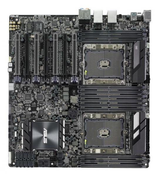 ASUS WS C621E SAGE (BMC) - Emolevy - SSI EEB - Socket P - 2 Tuetut CPU:t - C621 - USB 3.1 Gen 1, USB-C Gen2, USB 3.1 Gen 2 - 2 x Gigabit LAN - onboard graphics - HD Audio (8-kanavainen)