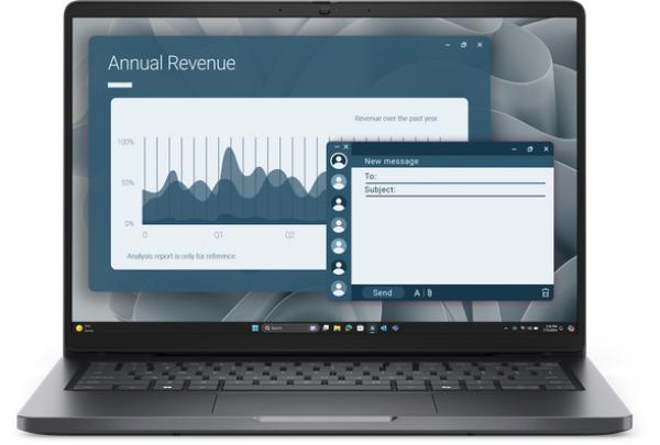Dell Pro 14 PC14255 - AMD Ryzen 5 - 220 / jopa 4.9 GHz - Win 11 Pro - Radeon 740M - 16 Gt RAM - 512 GB SSD NVMe - 14 IPS 1920 x 1200 (Full HD Plus) - Gigabit Ethernet - Wi-Fi 6E - magnetiitti - BTS - sekä 1 vuoden peruspalvelu paikan päällä etädiagn