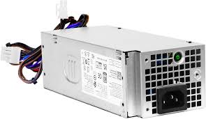 Dell 180W computer power supply with SFF form factor, 8Pin+4Pin connectivity, compatible with select Dell models.