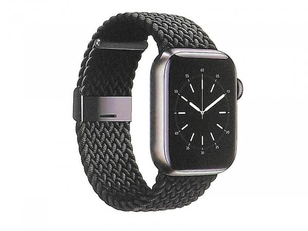 GEAR Watchband Braided BLACK Apple Watch 38-40mm