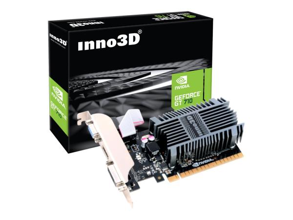Inno3D GeForce GT 710, 2048 MB DDR3 - Low Profile, passive