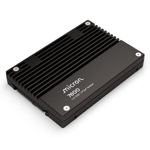 Micron 7600 PRO - SSD - Read Intensive - salattu - 1.92 Tt - sisäinen - 2.5 - U.2 PCIe 5.0 x4 (NVMe) - FIPS 140-3 Level 2 - TCG Opal Encryption