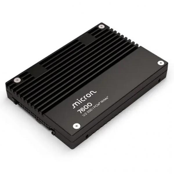 Micron 7600 PRO - SSD - Read Intensive - salattu - 15.36 Tt - sisäinen - 2.5 - U.2 PCIe 5.0 x4 (NVMe) - FIPS 140-3 Level 2 - TCG Opal Encryption