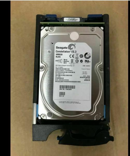 EMC 4TB 7.2K 3.5in 6G SAS HDD for VNX REFURBISHED REFURBISHED