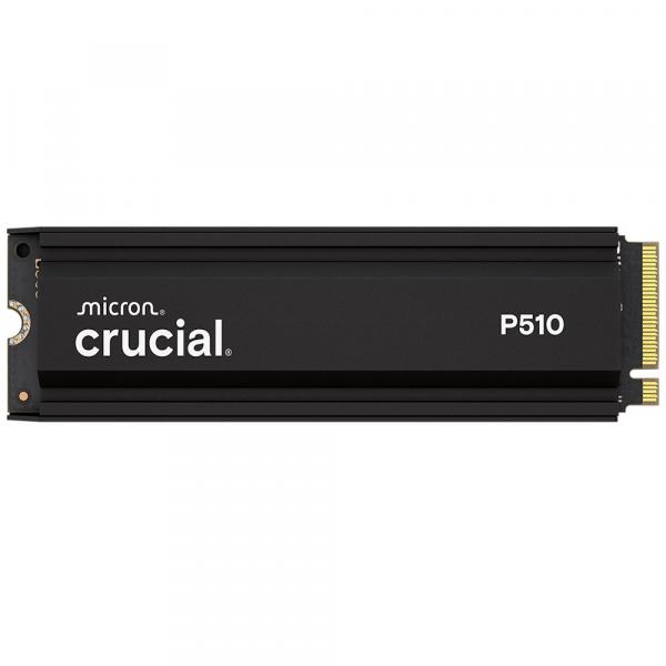 Crucial P510 - SSD - 2 Tt - sisäinen - M.2 2280 - PCI Express 5.0 x4 (NVMe) - integroitu lämpölevy