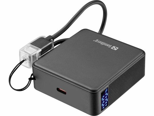 Sandberg 421-34 Powerbank 10000mAh 20Watt 2xUSB-C Sort