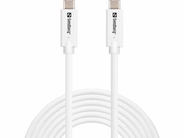 Sandberg USB-C to C USB 3.2 Gen2 100W, 3m