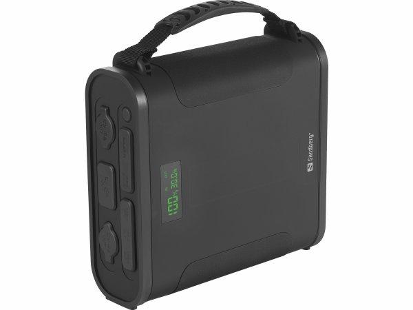 Sandberg 421-37 Powerbank 144000mAh 100Watt 2xUSB-C 2xUSB-A Sort