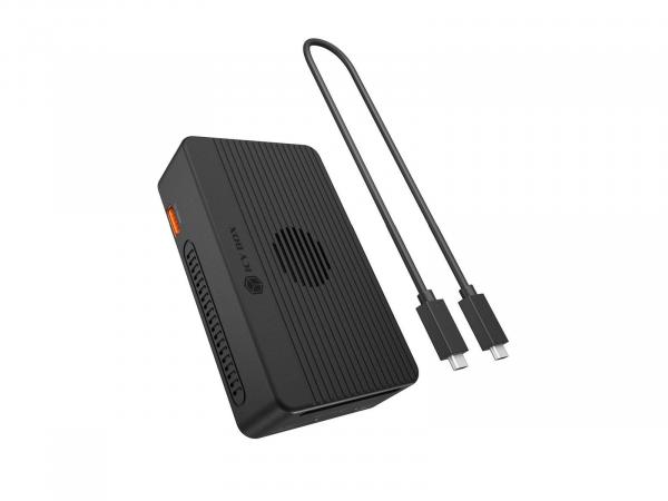 2Bay M.2 NVMe RAID Dock, 40 Gbps, 8K Video