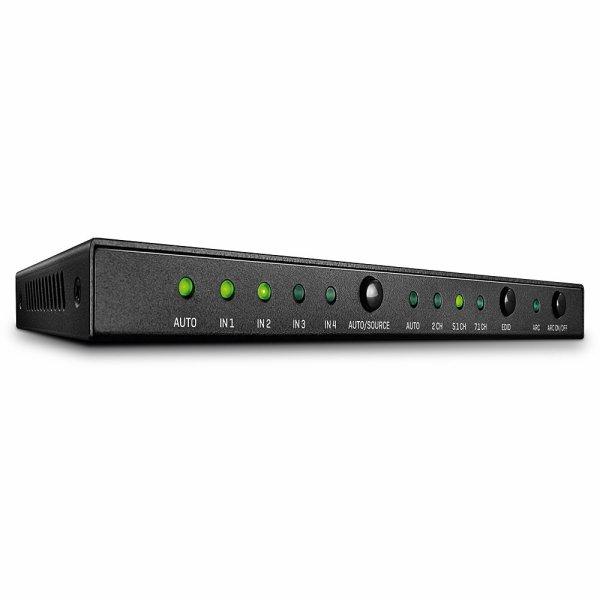 Lindy HDMI 2.0 18G Switch with Audio - video/audio switch - 4 ports