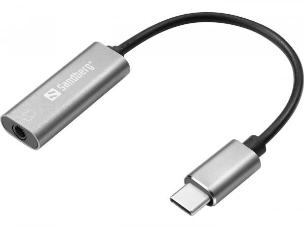 Sandberg USB-C - 3.5mm minijack Headset Audio Adapter