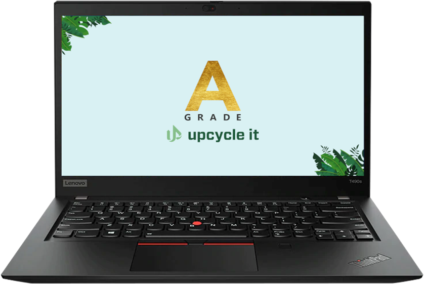 Lenovo ThinkPad T490s 14 i5-8365U 16GB 512GB Intel UHD Graphics 4G Windows 11 Pro 2år Refurbished A-grade