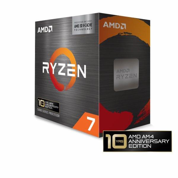AMD AM4 Ryzen 7 5800X3D 10th Anniversary Edition 8xCore 16xThreads 4,5GHz 100MB 105W