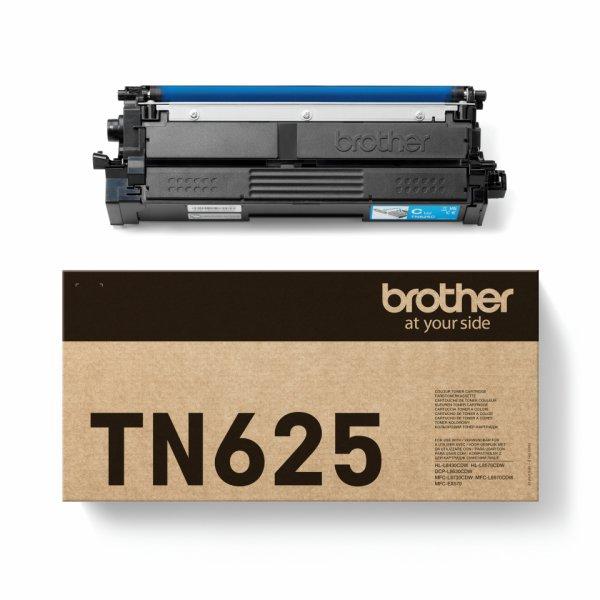 Brother TN625C - Sinivihreä - alkuperäinen - laatikko - väriainekasetti malleihin Brother DCP-L8630CDW, HL-L8430CDW, HL-L8570CDW, MFC-L8730CDW, Workhorse MFC-L8970CDW