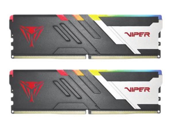 Patriot Viper Venom RGB DDR5 series DDR5 SDRAM 32GB kit 6800MHz CL34 On-die ECC DIMM 288-PIN