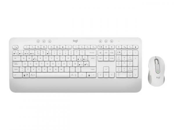 Logitech Signature MK650 Combo for Business - Näppäimistö- ja hiiri -pakkaus - langaton - Bluetooth LE - QWERTY - pohjoismainen (tanska/suomi/norja/ruotsi) - luonnonvalkoinen