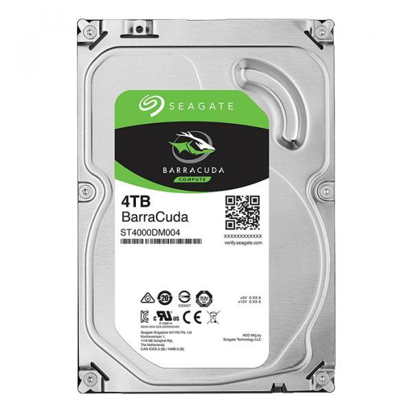 Seagate Barracuda ST4000DM004 4TB 3.5" SATA-600 5400rpm - REFURBISHED - Kunnostettu